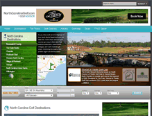 Tablet Screenshot of northcarolinagolf.com